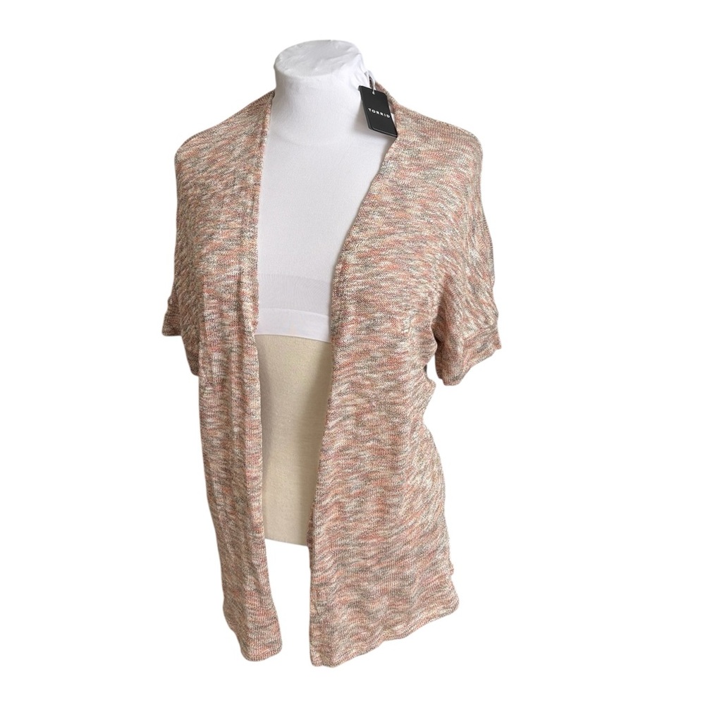 New Women's Beige Knit Cardigan